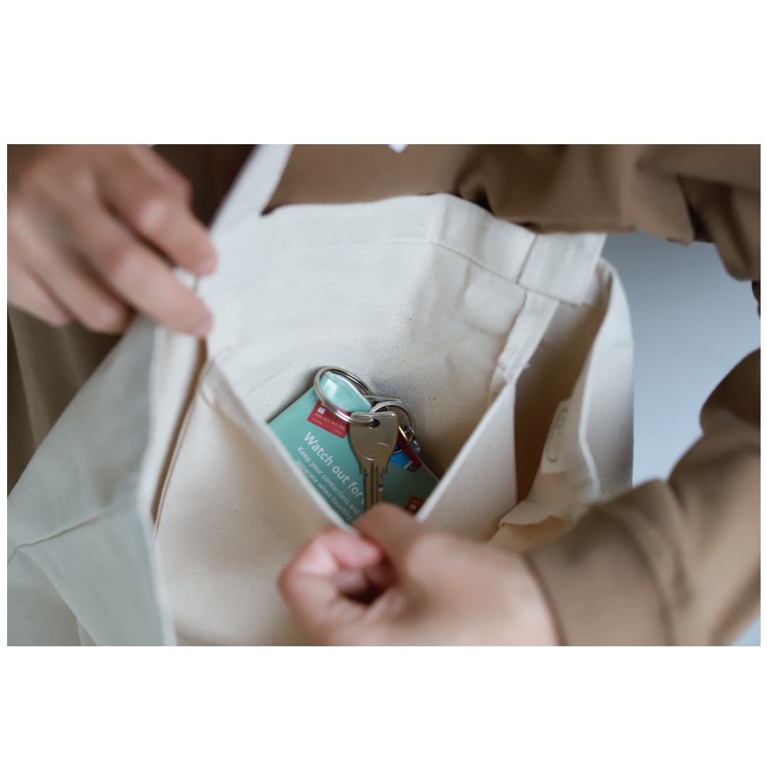 SRI.RAMANA.RITA.YOGUE/GARBHA PINDASNA トートバッグ(green)