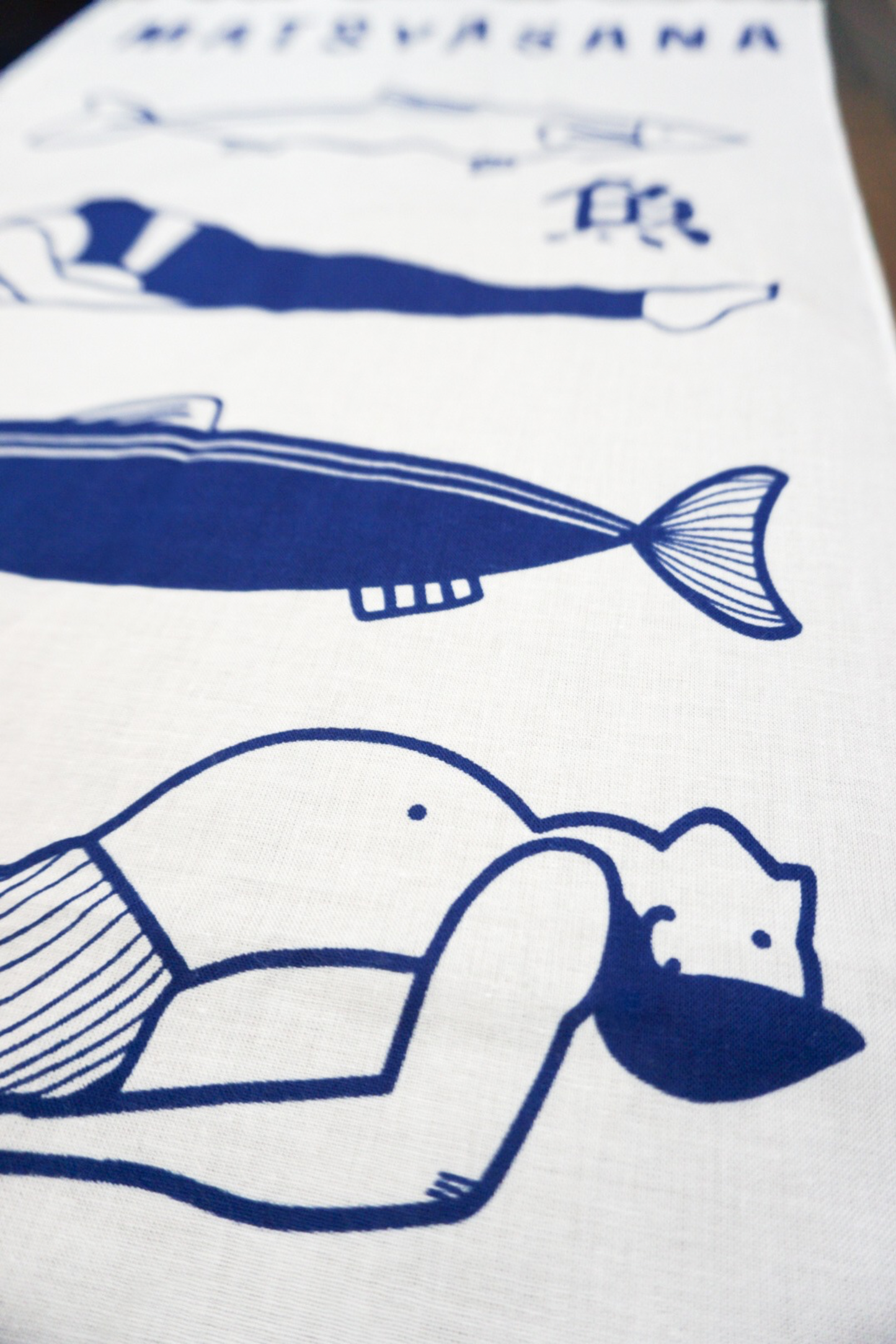 MATSYASANAマツヤーサナ（魚のポーズ）手ぬぐい